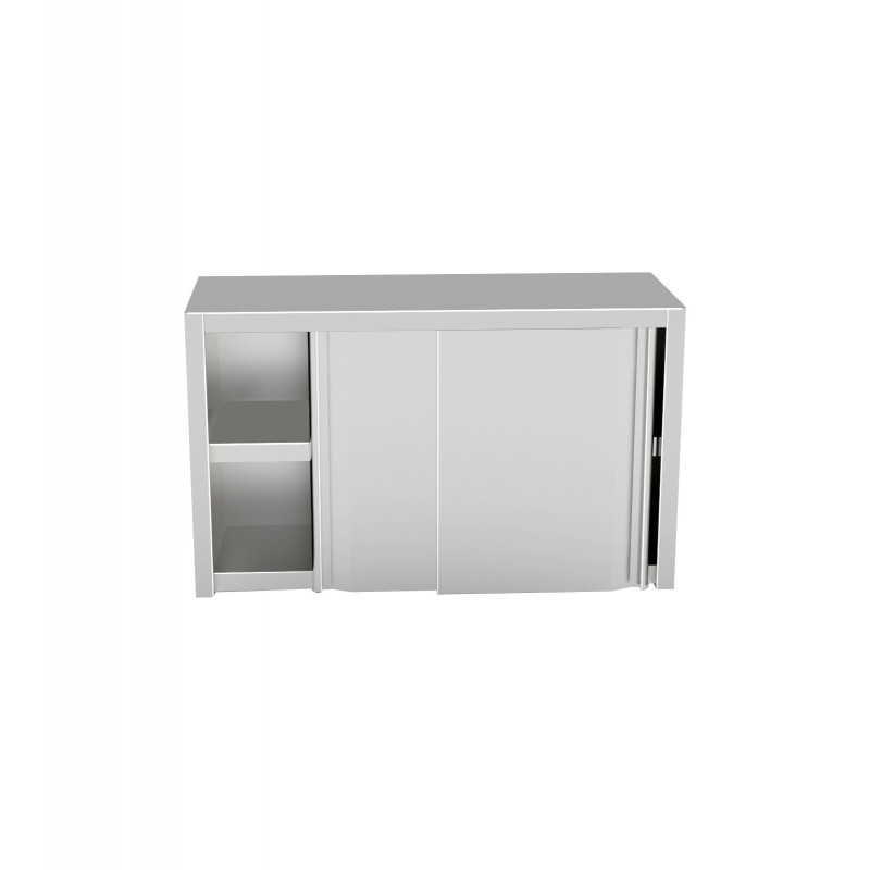 wall cabinet with sliding doors 1600x400